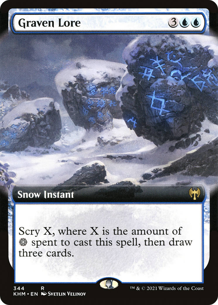 Graven Lore (Extended Art) [Kaldheim] | Grognard Games