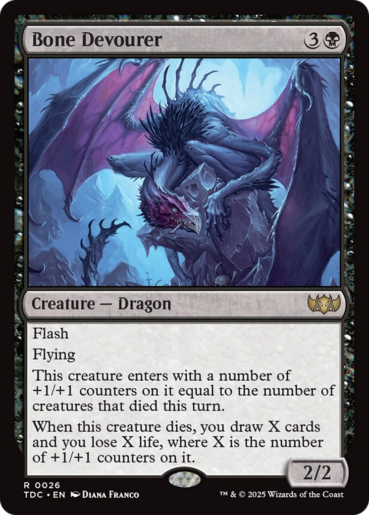 Bone Devourer [Tarkir: Dragonstorm Commander] | Grognard Games