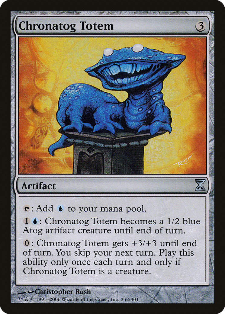 Chronatog Totem [Time Spiral] | Grognard Games