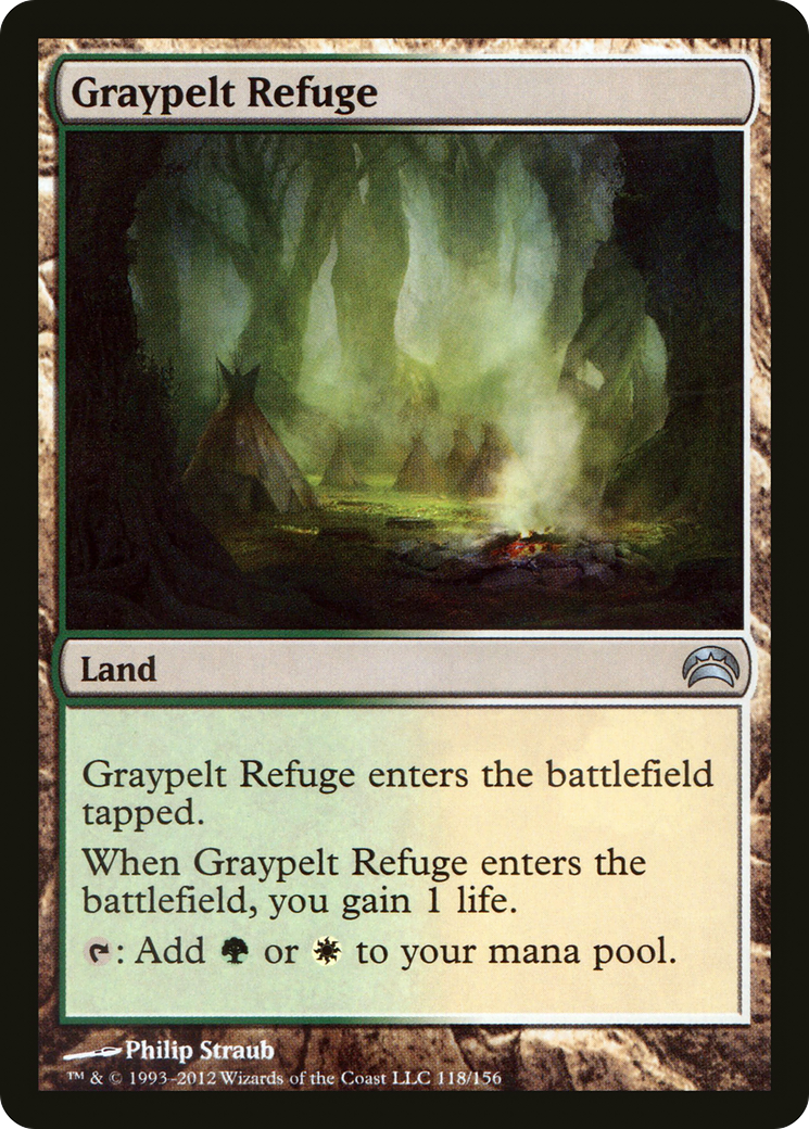 Graypelt Refuge (PC2-118) - Planechase 2012 Foil | Grognard Games