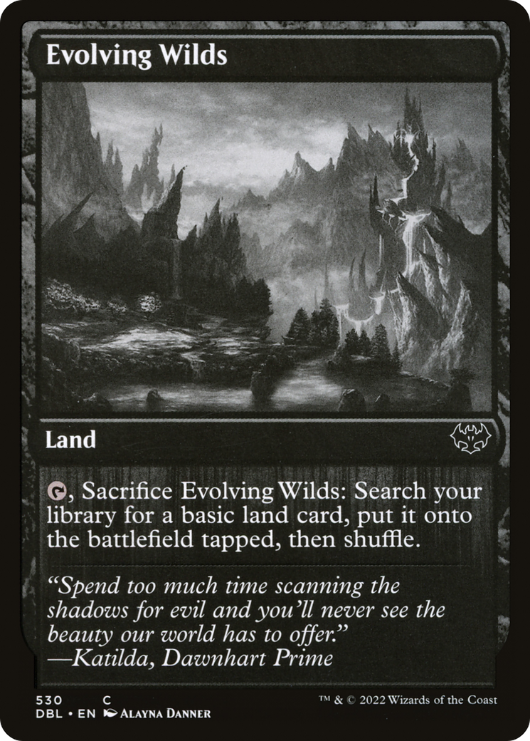 Evolving Wilds (530) [Innistrad: Double Feature] | Grognard Games