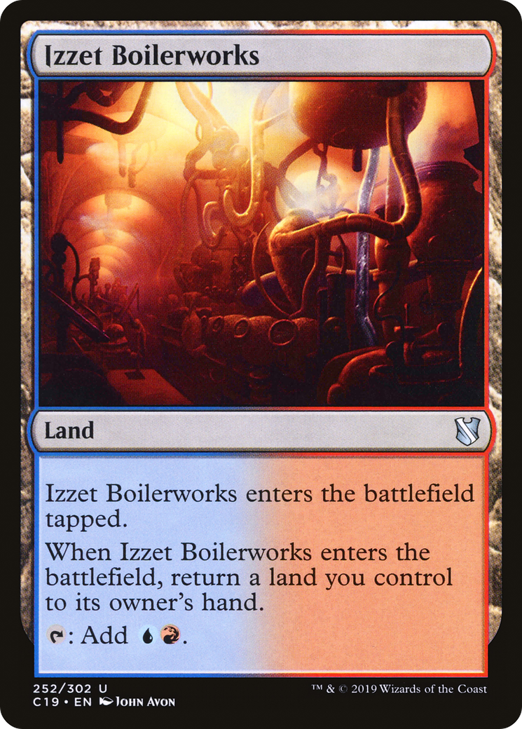 Izzet Boilerworks [Commander 2019] | Grognard Games