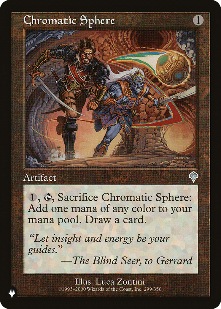 Chromatic Sphere [The List Reprints] | Grognard Games