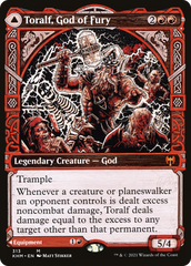 Toralf, God of Fury // Toralf's Hammer (Showcase) [Kaldheim] | Grognard Games
