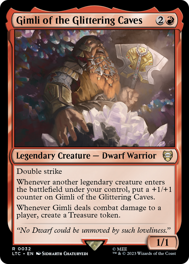 Gimli of the Glittering Caves [The Lord of the Rings: Tales of Middle-Earth Commander] | Grognard Games