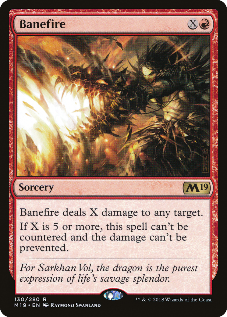Banefire [Core Set 2019] | Grognard Games