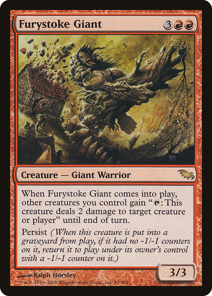 Furystoke Giant [Shadowmoor] | Grognard Games