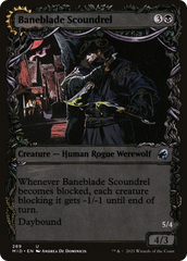 Baneblade Scoundrel // Baneclaw Marauder (Showcase Equinox) [Innistrad: Midnight Hunt] | Grognard Games