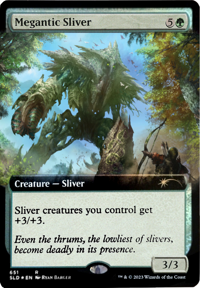 Megantic Sliver (Extended Art) [Secret Lair Drop Promos] | Grognard Games