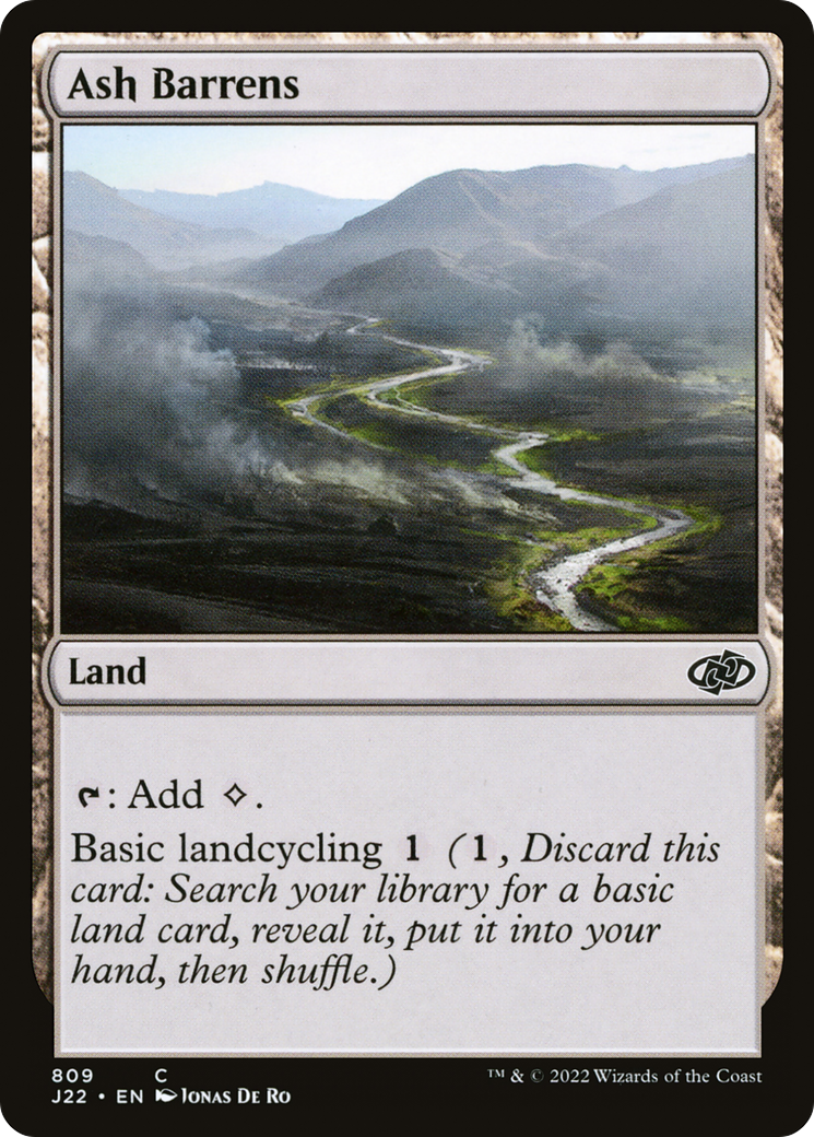 Ash Barrens [Jumpstart 2022] | Grognard Games