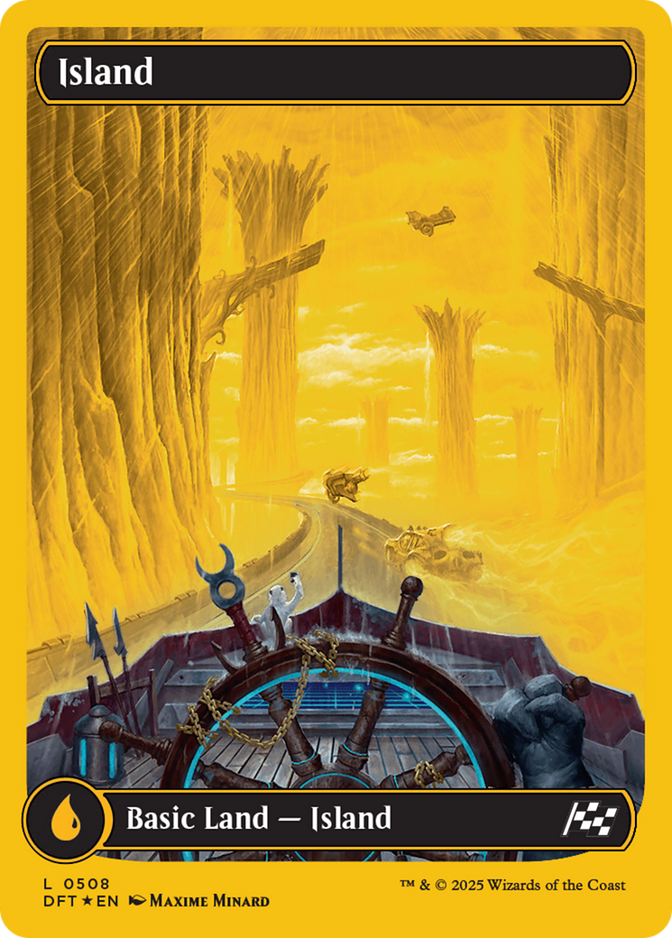 Island (0508) (First-Place Foil) [Aetherdrift] | Grognard Games