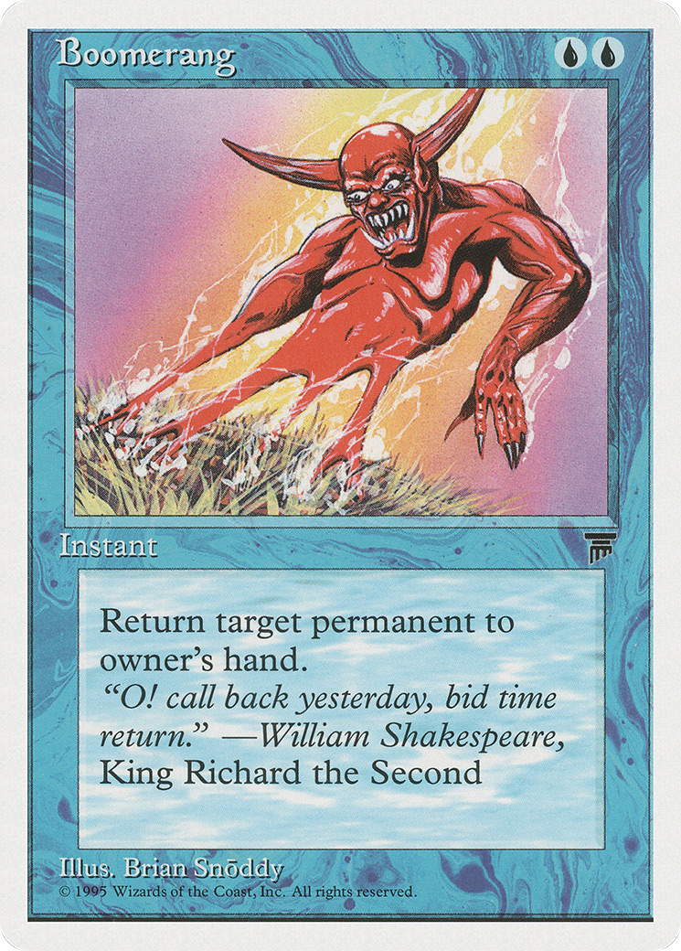 Boomerang [Chronicles] | Grognard Games
