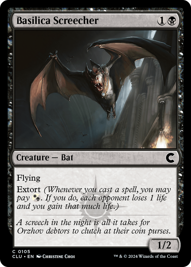 Basilica Screecher [Ravnica: Clue Edition] | Grognard Games