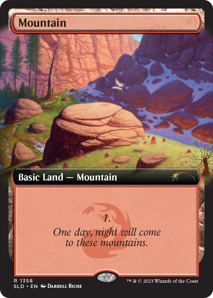 Mountain (1358) [Secret Lair Drop Series] | Grognard Games