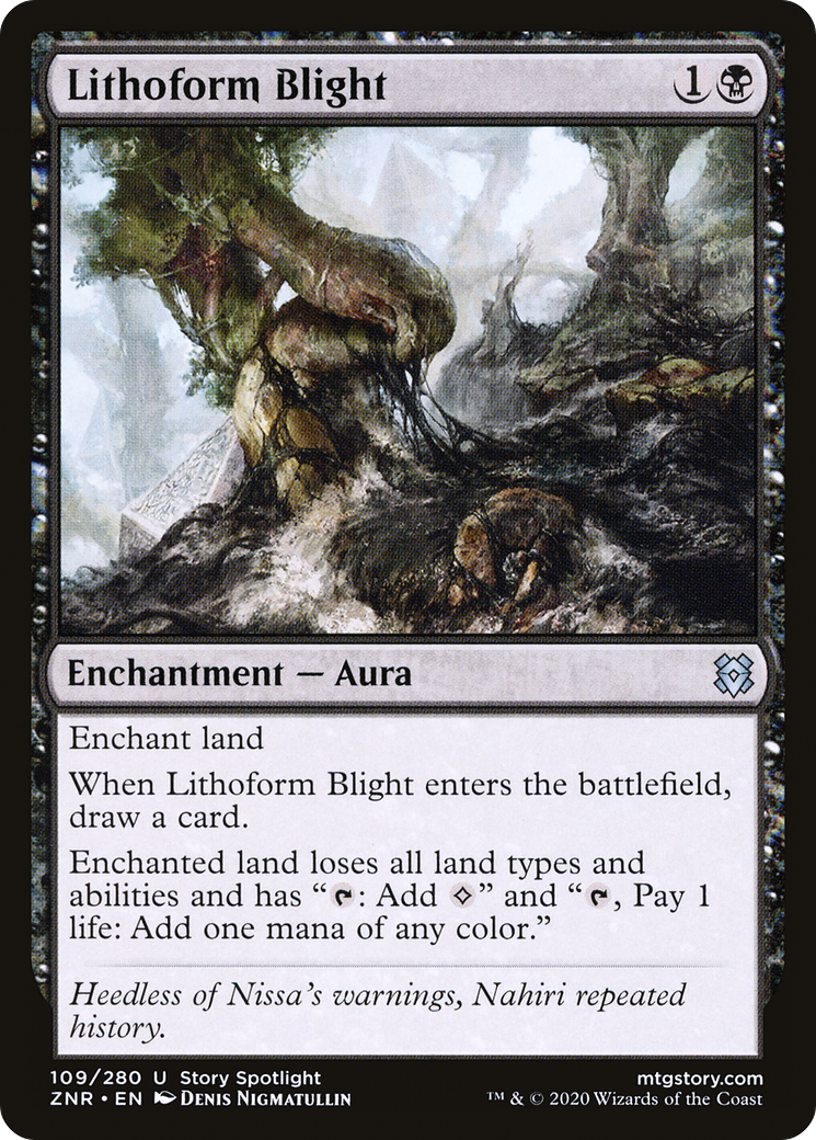 Lithoform Blight [Zendikar Rising] | Grognard Games