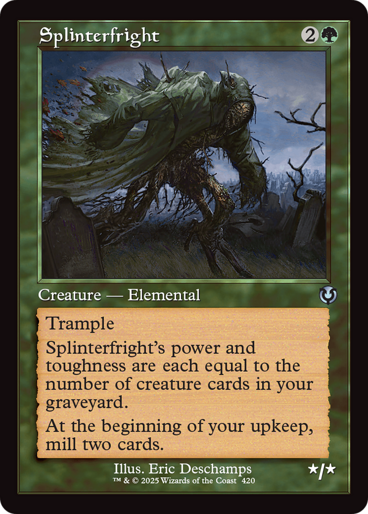 Splinterfright (Retro Frame) [Innistrad Remastered] | Grognard Games