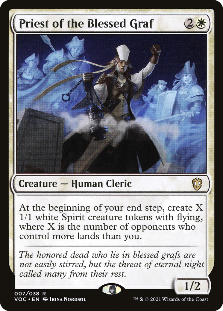 Priest of the Blessed Graf [Innistrad: Crimson Vow Commander] | Grognard Games