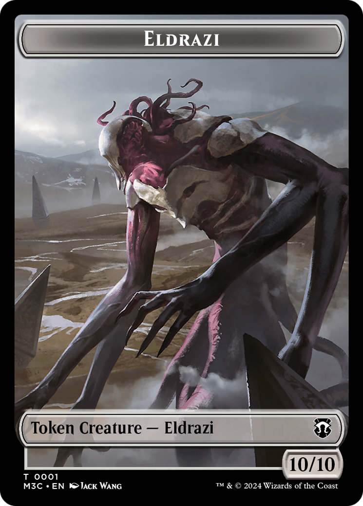 Eldrazi // Spirit Double-Sided Token [Modern Horizons 3 Commander Tokens] | Grognard Games