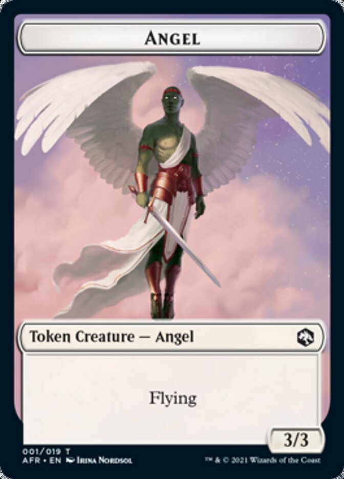 Angel Token [Dungeons & Dragons: Adventures in the Forgotten Realms Tokens] | Grognard Games