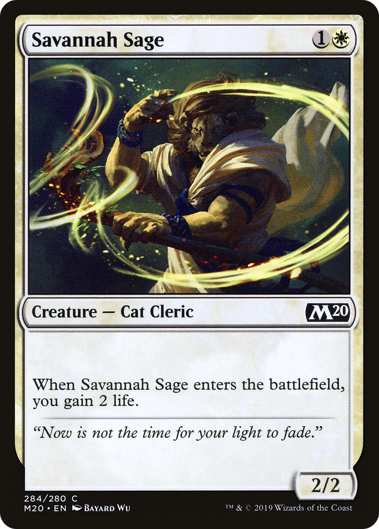Savannah Sage [Core Set 2020] | Grognard Games