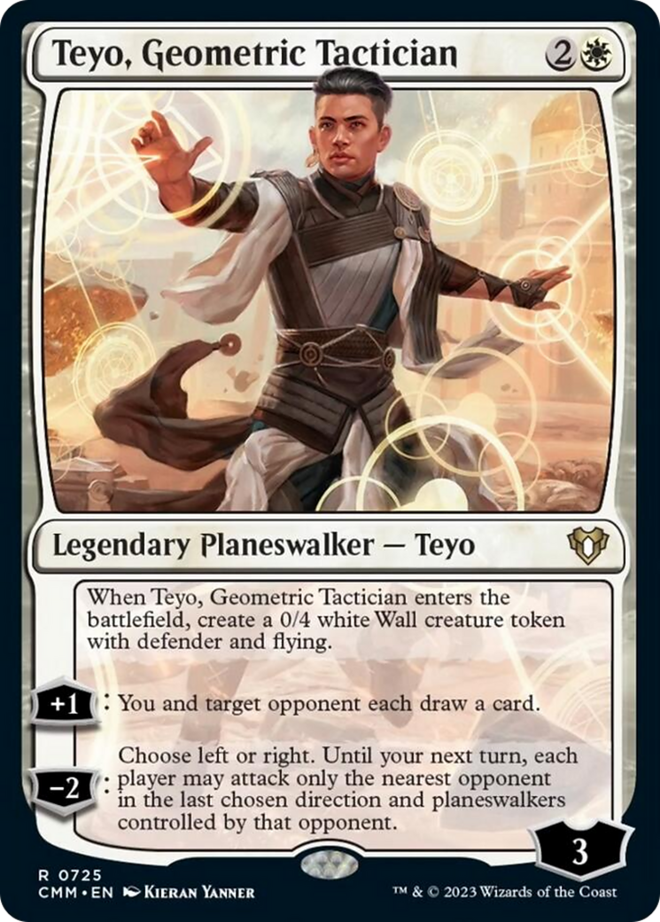 Teyo, Geometric Tactician [Commander Masters] | Grognard Games