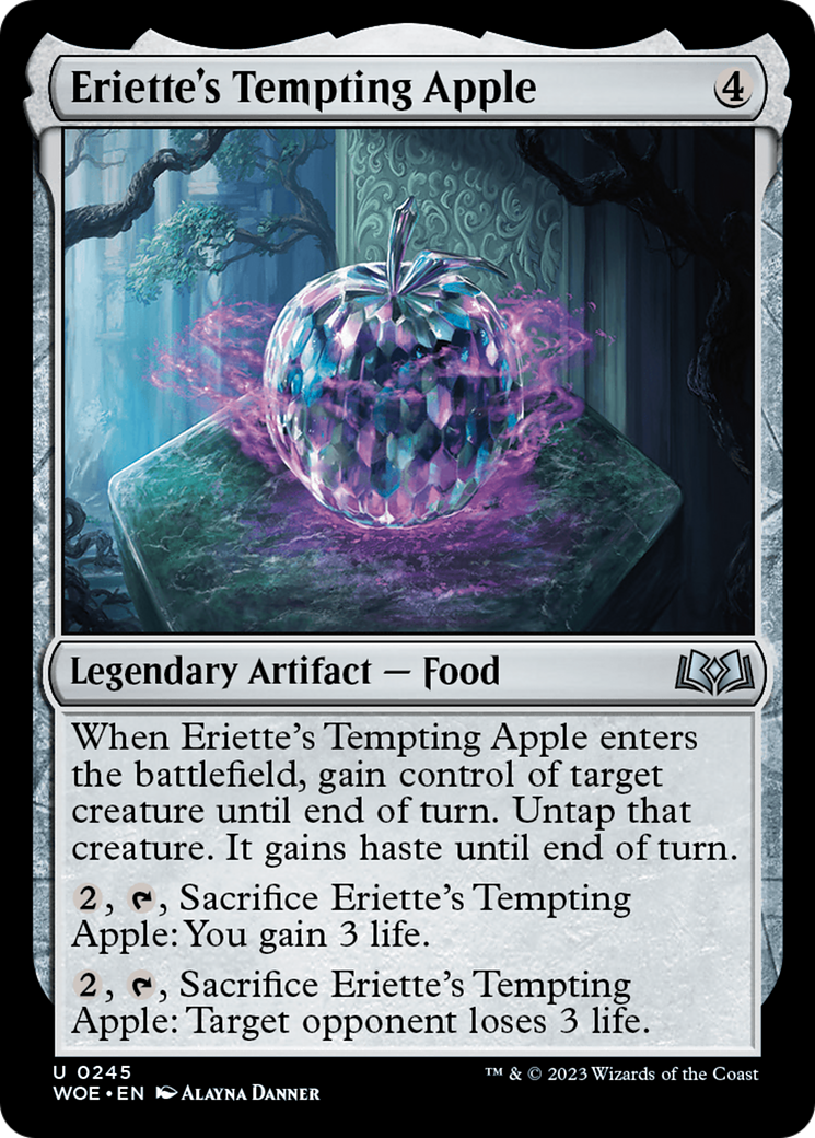 Eriette's Tempting Apple [Wilds of Eldraine] | Grognard Games