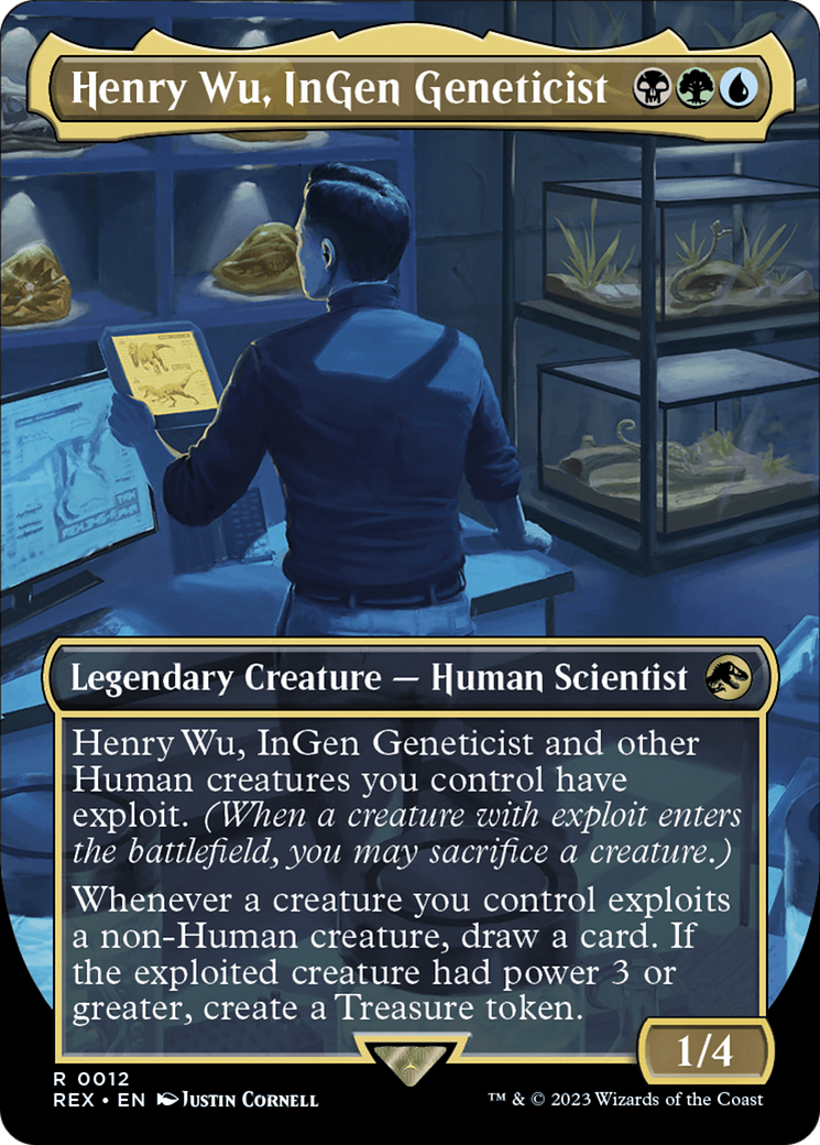 Henry Wu, InGen Geneticist (Borderless) [Jurassic World Collection] | Grognard Games