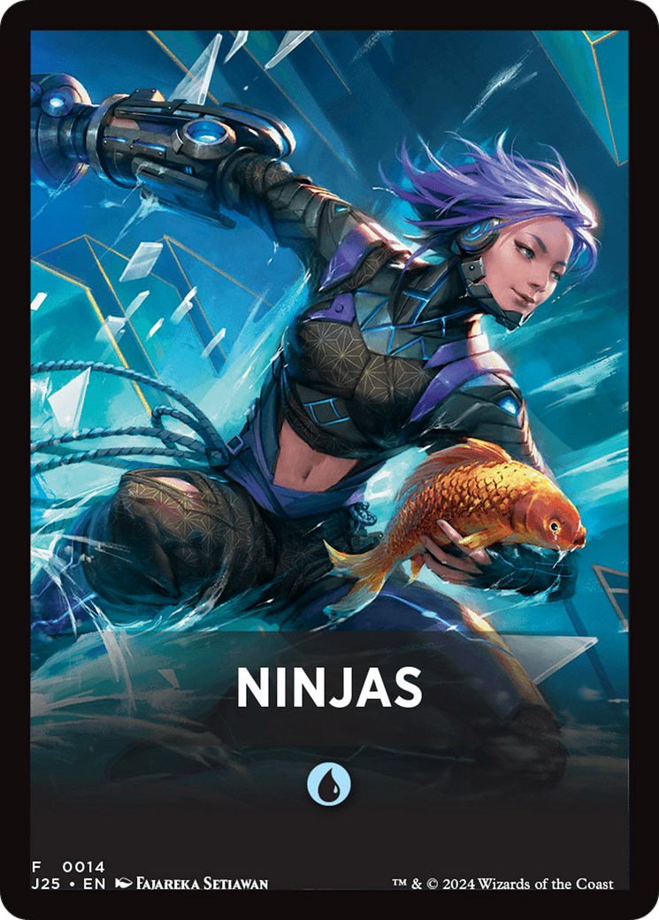 Ninjas Theme Card [Foundations Jumpstart Front Cards] | Grognard Games