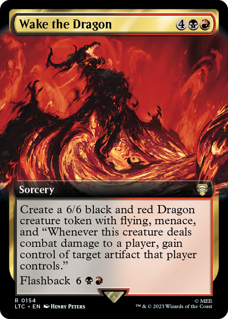 Wake the Dragon (Extended Art) [The Lord of the Rings: Tales of Middle-Earth Commander] | Grognard Games