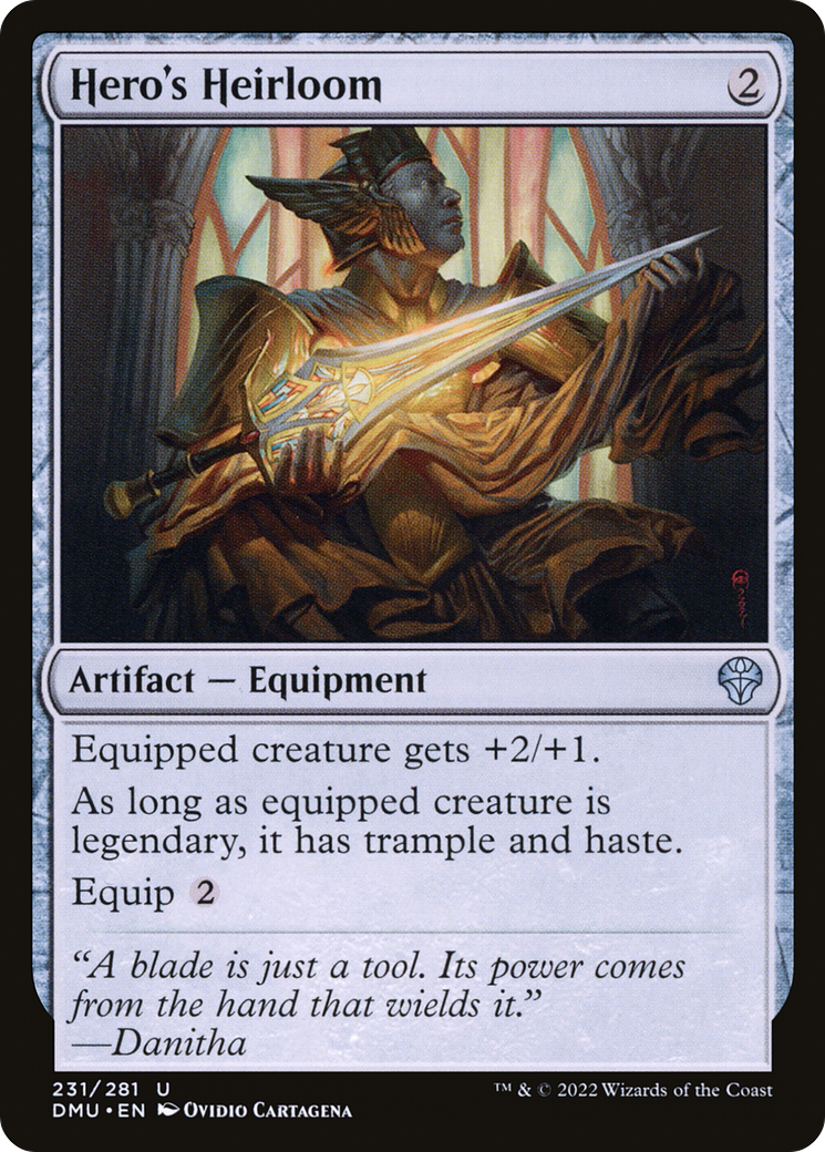 Hero's Heirloom [Dominaria United] | Grognard Games