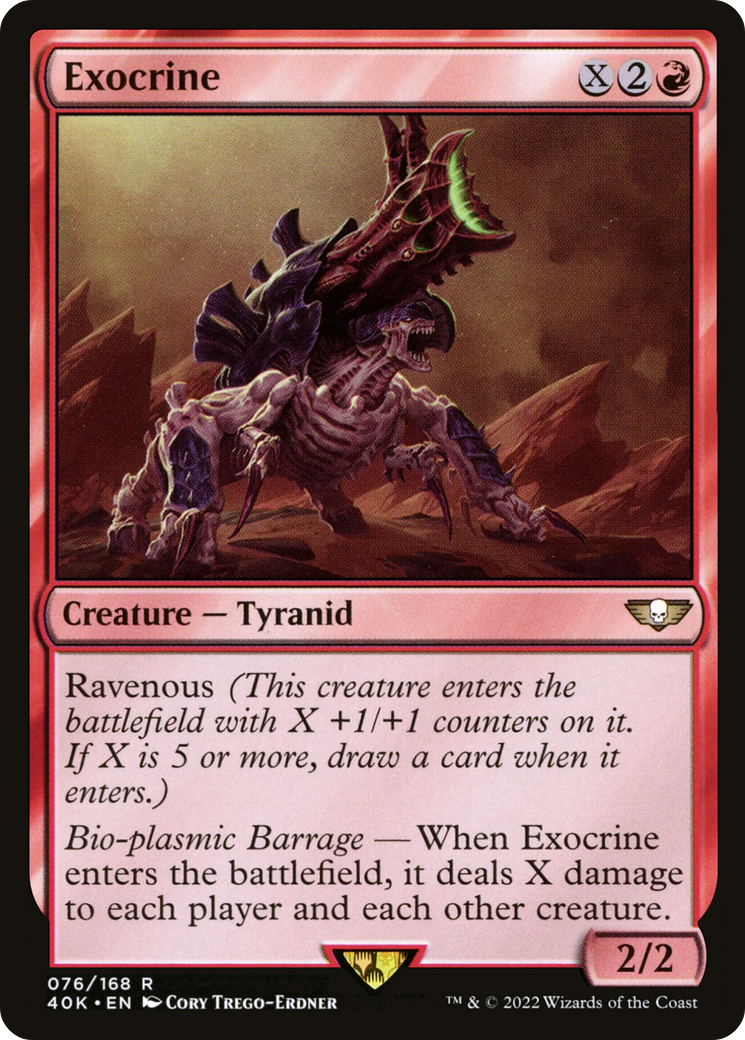 Exocrine [Universes Beyond: Warhammer 40,000] | Grognard Games
