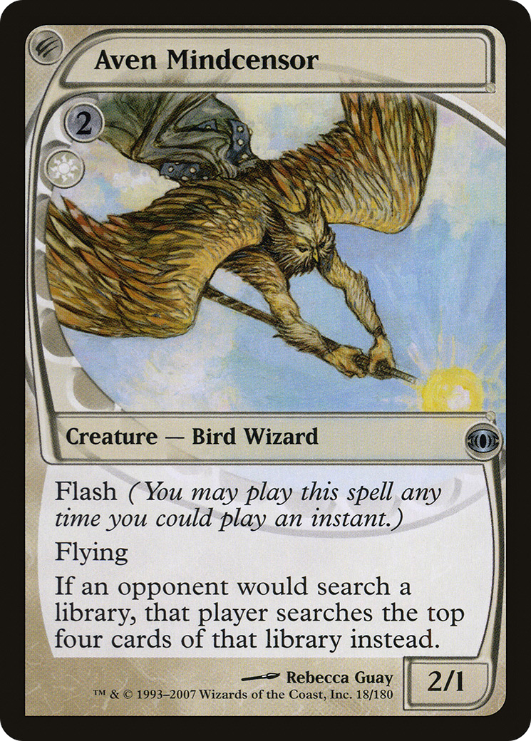 Aven Mindcensor [Future Sight] | Grognard Games