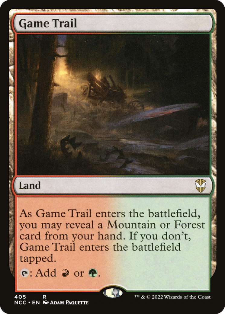 Game Trail [Streets of New Capenna Commander] | Grognard Games
