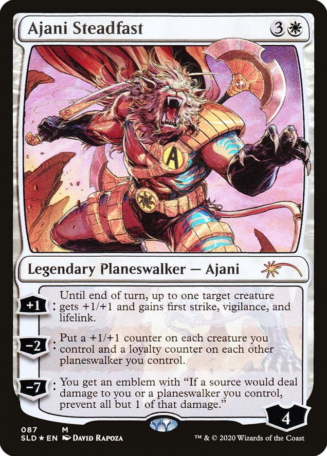 Ajani Steadfast [Secret Lair Drop Series] | Grognard Games