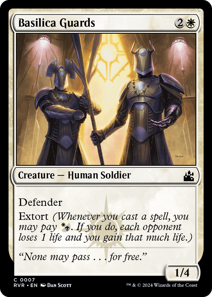 Basilica Guards [Ravnica Remastered] | Grognard Games