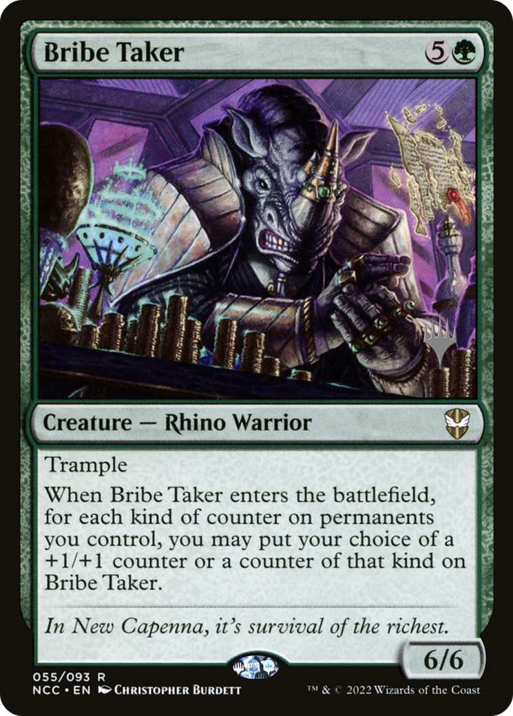 Bribe Taker (Promo Pack) [Streets of New Capenna Commander Promos] | Grognard Games