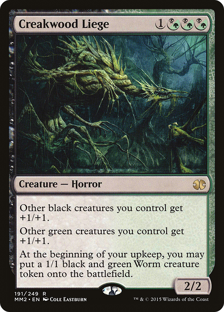 Creakwood Liege [Modern Masters 2015] | Grognard Games