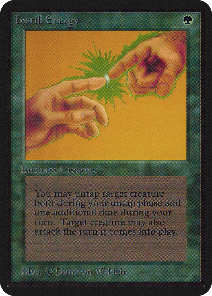 Instill Energy [Limited Edition Alpha] | Grognard Games