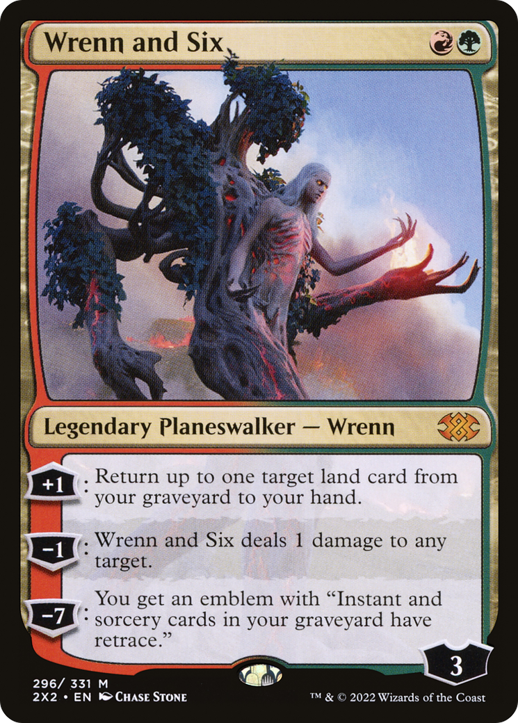 Wrenn and Six (2X2-296) - Double Masters 2022 Foil | Grognard Games