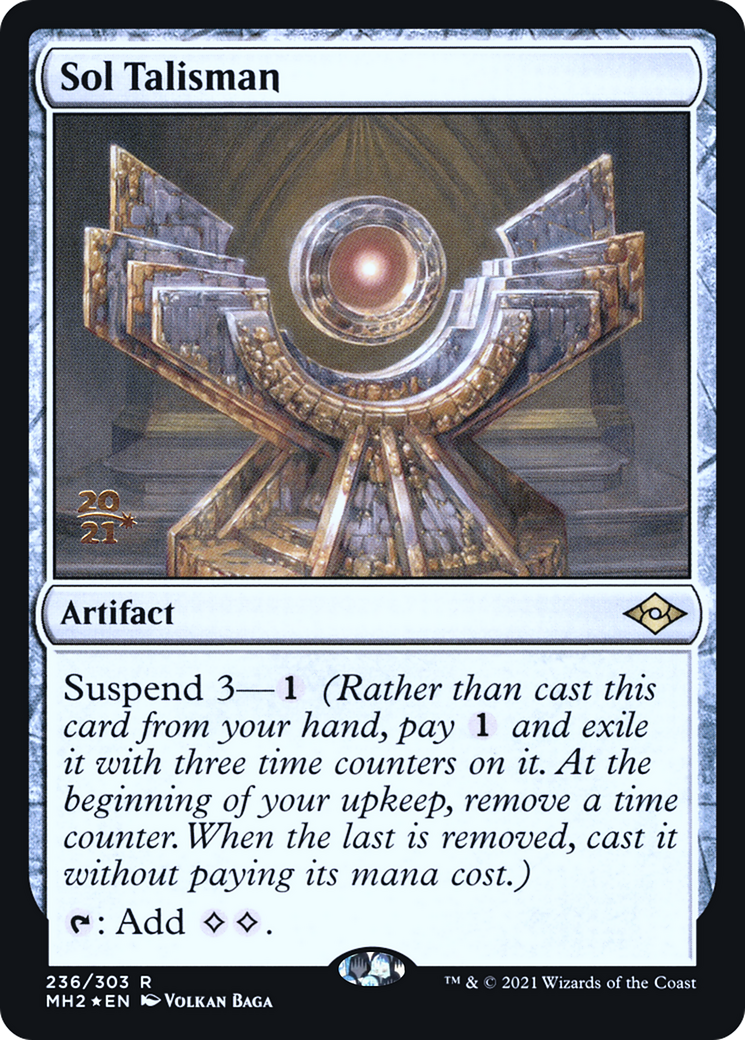 Sol Talisman [Modern Horizons 2 Prerelease Promos] | Grognard Games
