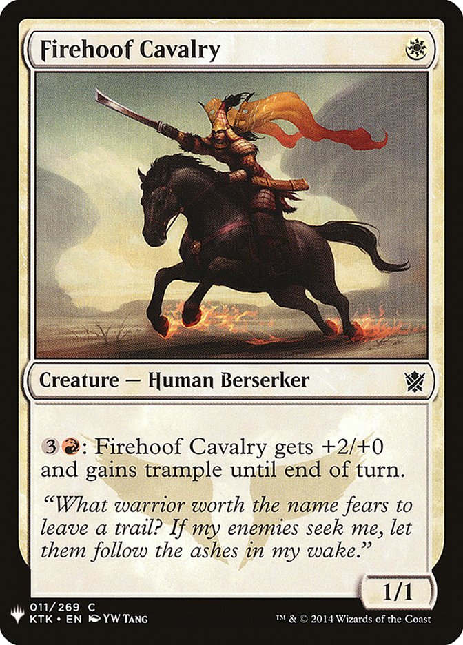 Firehoof Cavalry [Mystery Booster] | Grognard Games