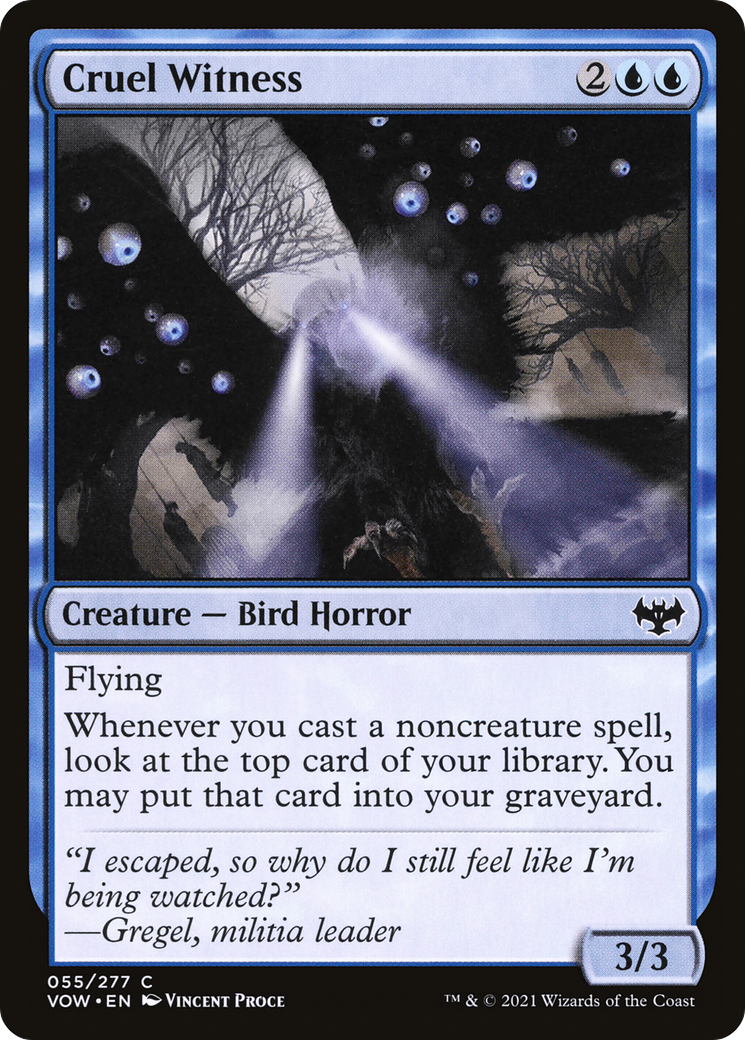 Cruel Witness [Innistrad: Crimson Vow] | Grognard Games