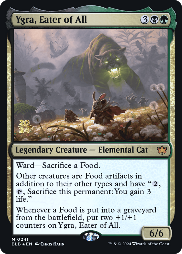 Ygra, Eater of All [Bloomburrow Prerelease Promos] | Grognard Games