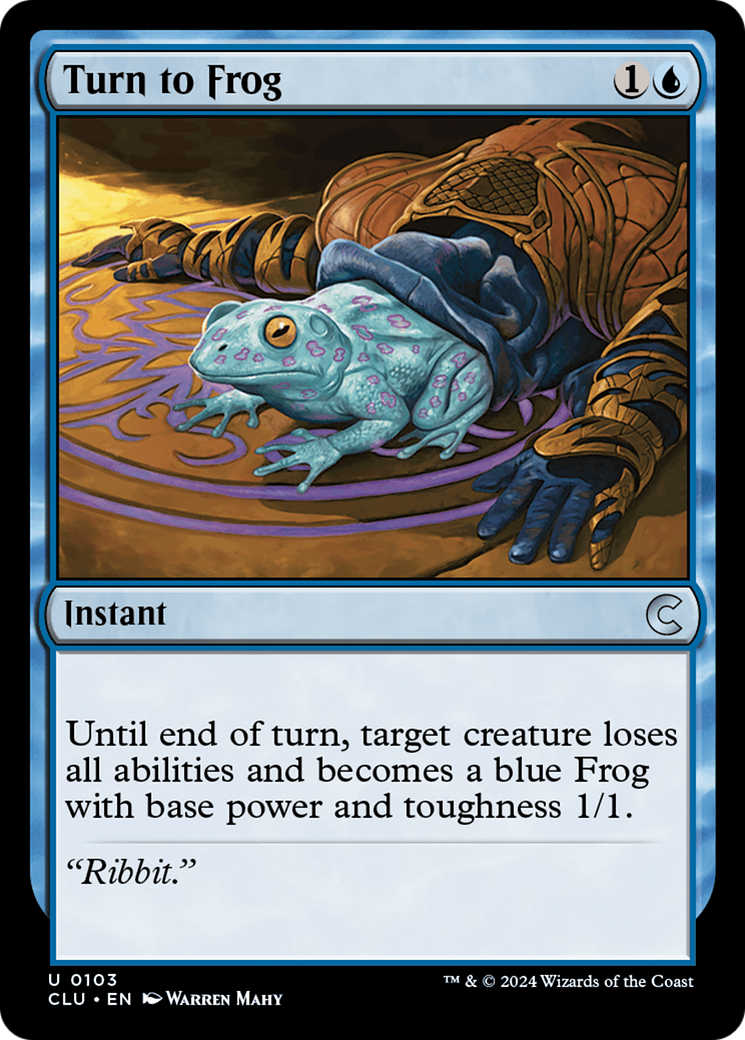 Turn to Frog [Ravnica: Clue Edition] | Grognard Games