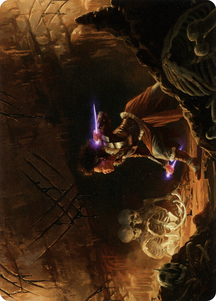 Dogged Pursuit Art Card (ASKHM-021) - Art Series: Kaldheim (Borderless) | Grognard Games