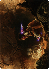 Dogged Pursuit Art Card (ASKHM-021) - Art Series: Kaldheim (Borderless) | Grognard Games