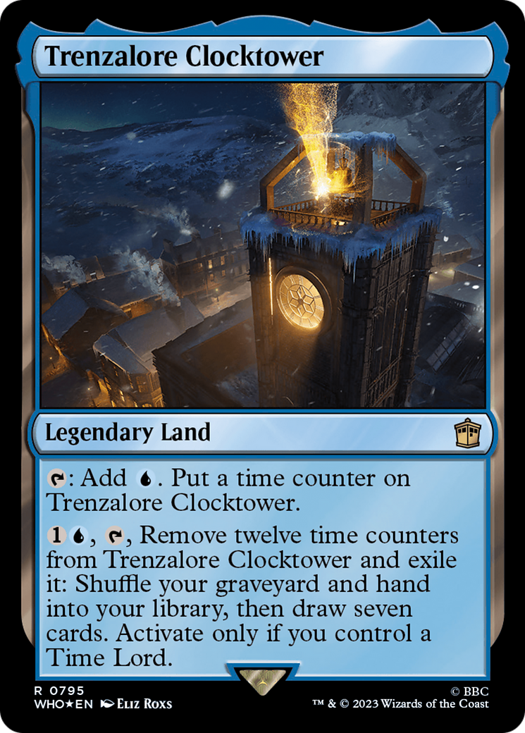 Trenzalore Clocktower (Surge Foil) [Doctor Who] | Grognard Games