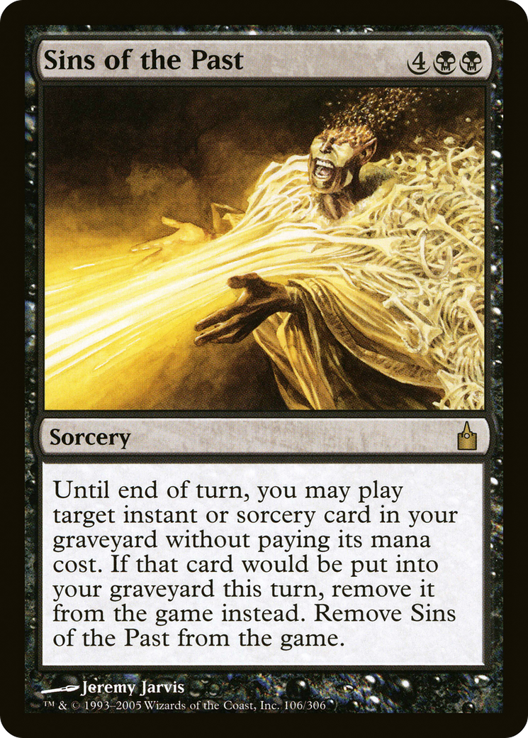 Sins of the Past [Ravnica: City of Guilds] | Grognard Games