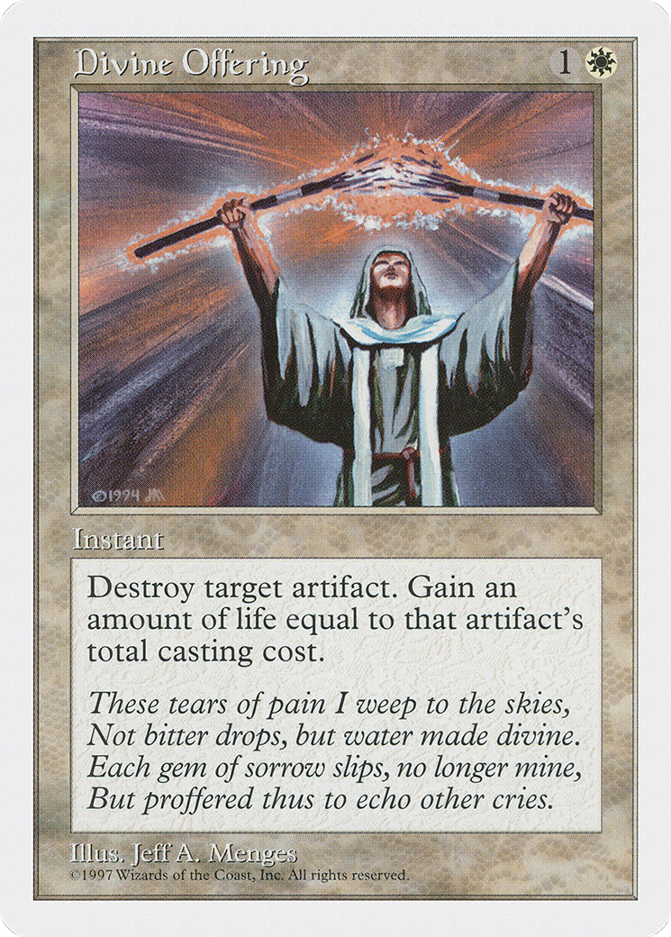Divine Offering [Fifth Edition] | Grognard Games