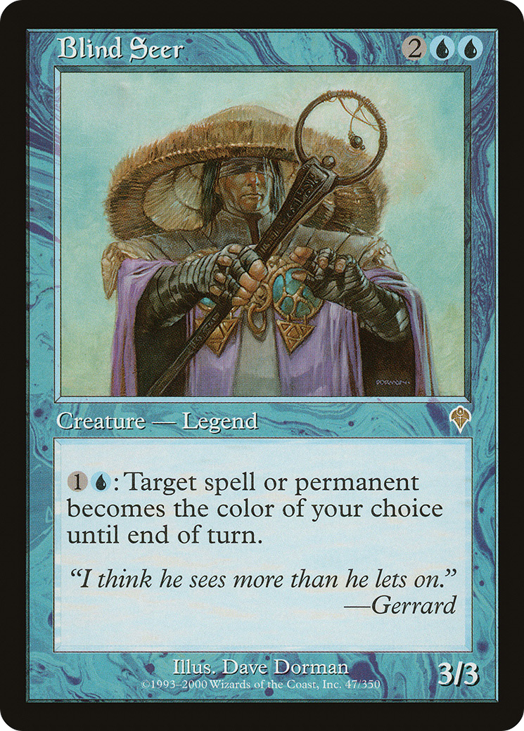 Blind Seer [Invasion] | Grognard Games